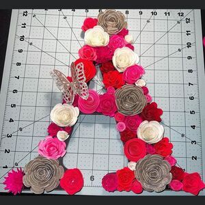 Flower letter